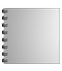 Broschüre mit Metall-Spiralbindung, Endformat Quadrat 21,0 cm x 21,0 cm, 224-seitig