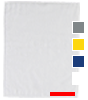 Handtuch 50x100cm, mehrfarbig bestickt mit Ihrem Motiv, unten rechts