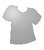 Hartschaumplatte in Shirt-Form konturgefräst <br>einseitig 4/0-farbig bedruckt