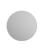 Polystyrolplatte rund (kreisrund konturgefräst) <br>einseitig 4/0-farbig bedruckt