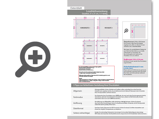 Product Bild loseblattsammlung_21_0_cm_x_21_0_cm__548_bl__tter_pro_sammlung__vorne_und_hinten_schwarz_(1_1)