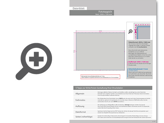 Product Bild hochwertiger_fototeppich_basic_200_x_155cm__4_0_farbig_bedruckt__4-seitig_geschnitten