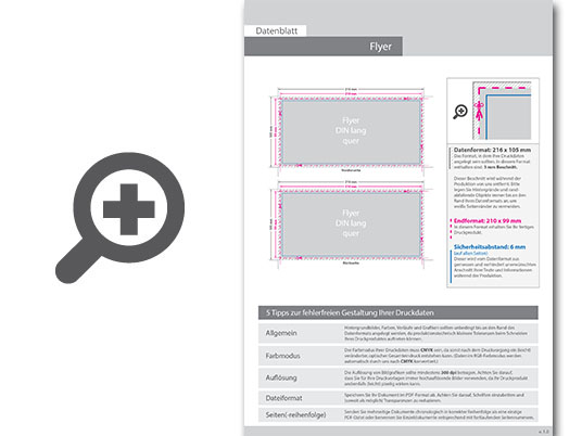 Product Bild flyer_din_lang_quer_(21_0_cm_x_9_9_cm)__beidseitig_bedruckt