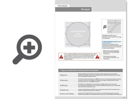 Product Bild industriestempel_f__r_marmor-untergrund