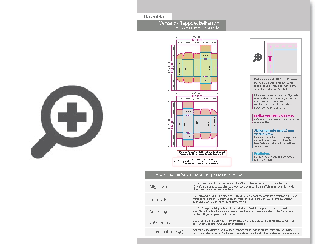Product Bild versand-klappdeckelkarton_(22_x_13_3_x_8_cm)__4_4-farbig_bedruckt